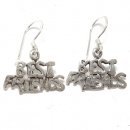 Best friends - Silver Earrings